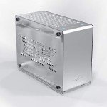 KABIOU ZZAW B1 ITX Computer Case for Desktop PC Mini Micro Slim Portable 2021 Mid Tower Small Smart Aluminum Alloy Chassis Support Long Graphics Card SFX Power Supply for Gaming and Home Use