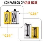 Mechanic Master Cool Cube Series C26 Mini M-ATX Case/Alumium/Steel/Temered Glass Small Form Factor Computer Case(Vitality Yellow)