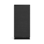 Fractal Design Mood Black PC Case - Sleek Fabric Design, 180mm Top Fan, Conceals 325mm Graphics Card, m-ITX Motherboard Compatible, Easy Access Build, Efficient Cooling