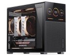 JONSBO D31 MESH SC Black Micro ATX PC Case with Screen, M-ATX/ITX Motherboard/Support RTX 4090(335-400mm) GPU 360/280AIO,Power ATX/SFX: 100mm-220mm Multiple Tool-Free Design Computer case