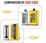 Mechanic Master Cool Cube Series C26 Mini M-ATX Case/Alumium/Steel/Temered Glass Small Form Factor Computer Case(Vitality Yellow)