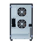 KCMconmey 8 + 2 Bay DIY NAS Case, 8 x 2.5″ / 3.5″ Tray + 2 x 2.5″ Internal Bay. MB ITX. PSU Flex. Front USB 3.0 8cm Chassis Fan Hot Swap Backplane. Network Attached Storage Private Cloud Enclosure.