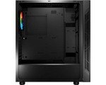 MSI MAG VAMPIRIC 010 Mid Tower Gaming Computer Case 'Black, 1x 120mm Argb Fan, Mystic Light Sync, Tempered Glass Panel, ATX, mATX, Mini-ITX'