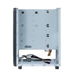 KCMconmey 8 + 2 Bay DIY NAS Case, 8 x 2.5″ / 3.5″ Tray + 2 x 2.5″ Internal Bay. MB ITX. PSU Flex. Front USB 3.0 8cm Chassis Fan Hot Swap Backplane. Network Attached Storage Private Cloud Enclosure.