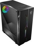 MSI MAG VAMPIRIC 010 Mid Tower Gaming Computer Case 'Black, 1x 120mm Argb Fan, Mystic Light Sync, Tempered Glass Panel, ATX, mATX, Mini-ITX'