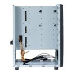 KCMconmey 8 + 2 Bay DIY NAS Case, 8 x 2.5″ / 3.5″ Tray + 2 x 2.5″ Internal Bay. MB ITX. PSU Flex. Front USB 3.0 8cm Chassis Fan Hot Swap Backplane. Network Attached Storage Private Cloud Enclosure.