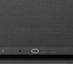 Fractal Design Mood Black PC Case - Sleek Fabric Design, 180mm Top Fan, Conceals 325mm Graphics Card, m-ITX Motherboard Compatible, Easy Access Build, Efficient Cooling
