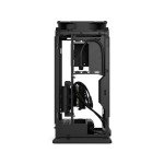 Fractal Design Mood Black PC Case - Sleek Fabric Design, 180mm Top Fan, Conceals 325mm Graphics Card, m-ITX Motherboard Compatible, Easy Access Build, Efficient Cooling
