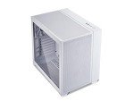 Lian-Li O11 AIR MINI Tempered Glass E-ATX Tower Computer Case, White