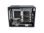 Computer Case Mini Tower Mini ITX/Mini DTX Black Aluminum by Integer Computers Model B-18