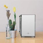 KABIOU ZZAW B1 ITX Computer Case for Desktop PC Mini Micro Slim Portable 2021 Mid Tower Small Smart Aluminum Alloy Chassis Support Long Graphics Card SFX Power Supply for Gaming and Home Use