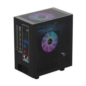 YXHGeeek Geeek Mini ITX Computer Case,M21 M31 ITX Computer Case,120 Water Cooled Computer Case,Small 1U Power Supply Computer Case (m31, Black)