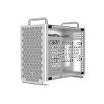 A4 Compact ITX PC Case A50 G5 K55 SFX Computer Case Aluminum Mini-ITX Small Computer Case Test Bench Mini Computer Host Tempered Acrylic Side Panel B2