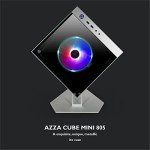Azza Cube Mini 805 Innovative Mini-ITX Computer CASE, Model Number: CSAZ-805 Cube Mini