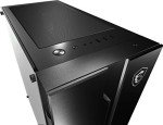 MSI MAG VAMPIRIC 010 Mid Tower Gaming Computer Case 'Black, 1x 120mm Argb Fan, Mystic Light Sync, Tempered Glass Panel, ATX, mATX, Mini-ITX'