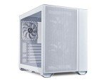 Lian-Li O11 AIR MINI Tempered Glass E-ATX Tower Computer Case, White