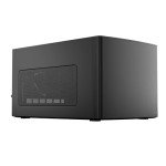 Fractal Design Node 304 - Black - Mini Cube Compact Computer Case - Small Form Factor - Mini ITX – mITX - High Airflow - Modular Interior - 3X Fractal Design Silent R2 120mm Fans Included - USB 3.0