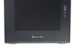 Computer Case Mini Tower Mini ITX/Mini DTX Black Aluminum by Integer Computers Model B-18