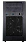 Silverstone Tek Micro-ATX Mini-DTX, Mini-Itx Mid Tower Computer Case with Aluminum Front Panel and Steel Body TJ08B-E-USA