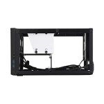 Fractal Design Node 304 - Black - Mini Cube Compact Computer Case - Small Form Factor - Mini ITX – mITX - High Airflow - Modular Interior - 3X Fractal Design Silent R2 120mm Fans Included - USB 3.0