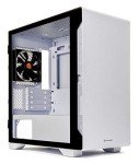 Thermaltake S100 Tempered Glass Snow Edition Micro-ATX Mini-Tower Computer Case & Smart 700W 80+ White Certified PSU, Continuous Power with 120mm Ultra Quiet Fan
