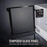Thermaltake S100 Tempered Glass Snow Edition Micro-ATX Mini-Tower Computer Case & Smart 700W 80+ White Certified PSU, Continuous Power with 120mm Ultra Quiet Fan