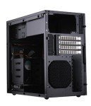 Silverstone Tek Micro-ATX Mini-DTX, Mini-Itx Mid Tower Computer Case with Aluminum Front Panel and Steel Body TJ08B-E-USA