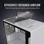 Thermaltake S100 Tempered Glass Snow Edition Micro-ATX Mini-Tower Computer Case & Smart 700W 80+ White Certified PSU, Continuous Power with 120mm Ultra Quiet Fan