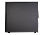 Silverstone Tek Micro-ATX Mini-DTX, Mini-Itx Mid Tower Computer Case with Aluminum Front Panel and Steel Body TJ08B-E-USA