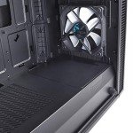 Fractal Design Define Mini C - Mini Tower Computer Case - mATX - Optimized for High Airflow and - 2X Fractal Design Dynamic X2 GP-12 120mm Silent Fans Included - PSU Shroud - Tempered Glass - Black
