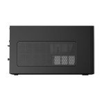 Fractal Design Node 304 - Black - Mini Cube Compact Computer Case - Small Form Factor - Mini ITX – mITX - High Airflow - Modular Interior - 3X Fractal Design Silent R2 120mm Fans Included - USB 3.0