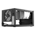 Fractal Design Node 304 - Black - Mini Cube Compact Computer Case - Small Form Factor - Mini ITX – mITX - High Airflow - Modular Interior - 3X Fractal Design Silent R2 120mm Fans Included - USB 3.0