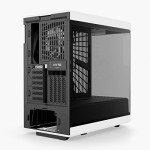 HYTE Y40 Modern Aesthetic Panoramic Tempered Glass Mid-Tower ATX Computer Gaming Case with PCIE 4.0 Riser Cable Included, White (CS-HYTE-Y40-BW)
