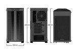 be quiet! Pure Base 500 FX ATX Midi Tower PC case | ARGB | 4 Pre-Installed Light Wings PWM Fans | Tempered Glass Window | Black | BGW43