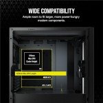 Corsair 5000D Airflow Tempered Glass Mid-Tower ATX PC Case - Black