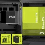MSI MAG PANO 100R PZ - Premium Mid-Tower Gaming PC Case - Tempered Glass Side Panel - ARGB 120mm Fans - Liquid Cooling Support up to 360mm Radiator - Black Color Case