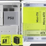 MSI MAG PANO 100R PZ White - Premium Mid-Tower Gaming PC Case - Tempered Glass Side Panel - ARGB 120mm Fans - Liquid Cooling Support up to 360mm Radiator - White Color Case
