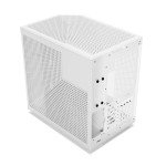 HYTE Y70 Upgraded Modern Aesthetic Dual Chamber Panoramic Tempered Glass Mid-Tower ATX Computer Gaming Case with PCIE 4.0 Riser Cable Included, Snow White (CS-HYTE-Y70-WW)