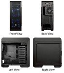 Thermaltake Core V71 Tempered Glass Edition E-ATX Full Tower Tt LCS Certified Gaming Computer Case CA-1B6-00F1WN-04