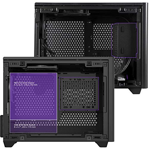 Cooler Master NR200 Mini-ITX Case with Glass