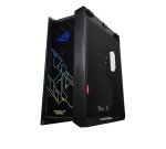 Asus ROG Strix Helios GX601 RGB Mid-Tower Computer Case for up to EATX Motherboards with USB 3.1 Front Panel, Smoked Tempered Glass, Brushed Aluminum and Steel Construction, and Four Case Fans, Black