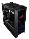 Asus ROG Strix Helios GX601 RGB Mid-Tower Computer Case for up to EATX Motherboards with USB 3.1 Front Panel, Smoked Tempered Glass, Brushed Aluminum and Steel Construction, and Four Case Fans, Black