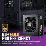 Cooler Master HAF 500 High-Airflow Mid-Tower ATX Gaming Case + Hyper 212 Halo CPU Cooler 140W TDP + 650W Gold PSU – 3X ARGB Fans, 120mm GPU Fan, Mesh Front, Tempered Glass, Cable Management
