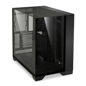 Lian Li O11 Vision Tempered Glass E-ATX Tower Computer Case - Black