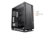 Thermaltake The Core P6 TG Black Edition transformable ATX Mid Tower Fully Modular Computer Case with Tt LCS Certification CA-1V2-00M1WN-00