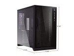 Lian Li PC-O11DX 011 DYNAMIC Tempered glass on the front Chassis body SECC ATX Mid Tower Gaming Computer Case Black