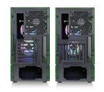 Thermaltake Ceres 350 MX/Racing Green/Mid Tower/CT140 ARGB Fan*2/CT140 Fan*1/Mesh & TG Front Panel/Hidden-Connector MB/CA-1Z3-00MCWN-00