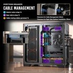 Antec C8 Curve Wood, Fans not Included, Wooden Front Panel, Super Wide Angle Single Curved Glass, Dual-Chamber Layout, Type-C, 360mm Radiator Support, RTX 40 Compatible, Full-Tower E-ATX PC Case