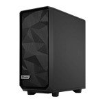 Fractal Design Meshify 2 Compact Black ATX Flexible High-Airflow Dark Tinted Tempered Glass Window Mid Tower Computer Case