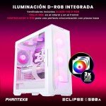 Phanteks Eclipse G500A Mid Tower Case, DRGB, Matte White